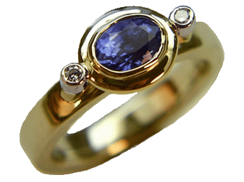 Sapphire and diamond Ring - Trademark Jewelers