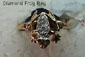 14 Karat Gold Diamond Frog Ring - Trademark Jewelers