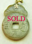 14 Karat Gold Jadeite Pendant  - Trademark Jewelers