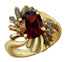 Custom 14 Karat Gold Spinel Diamond Ring  - Trademark Jewelers